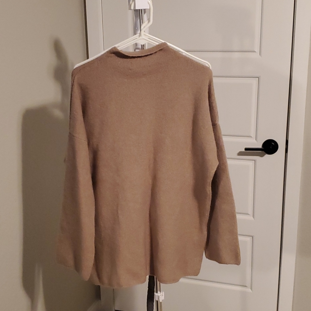 Urban outfitters mock turtleneck tunic sweater S